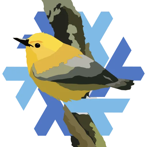 NixOS 25.05 Warbler logo